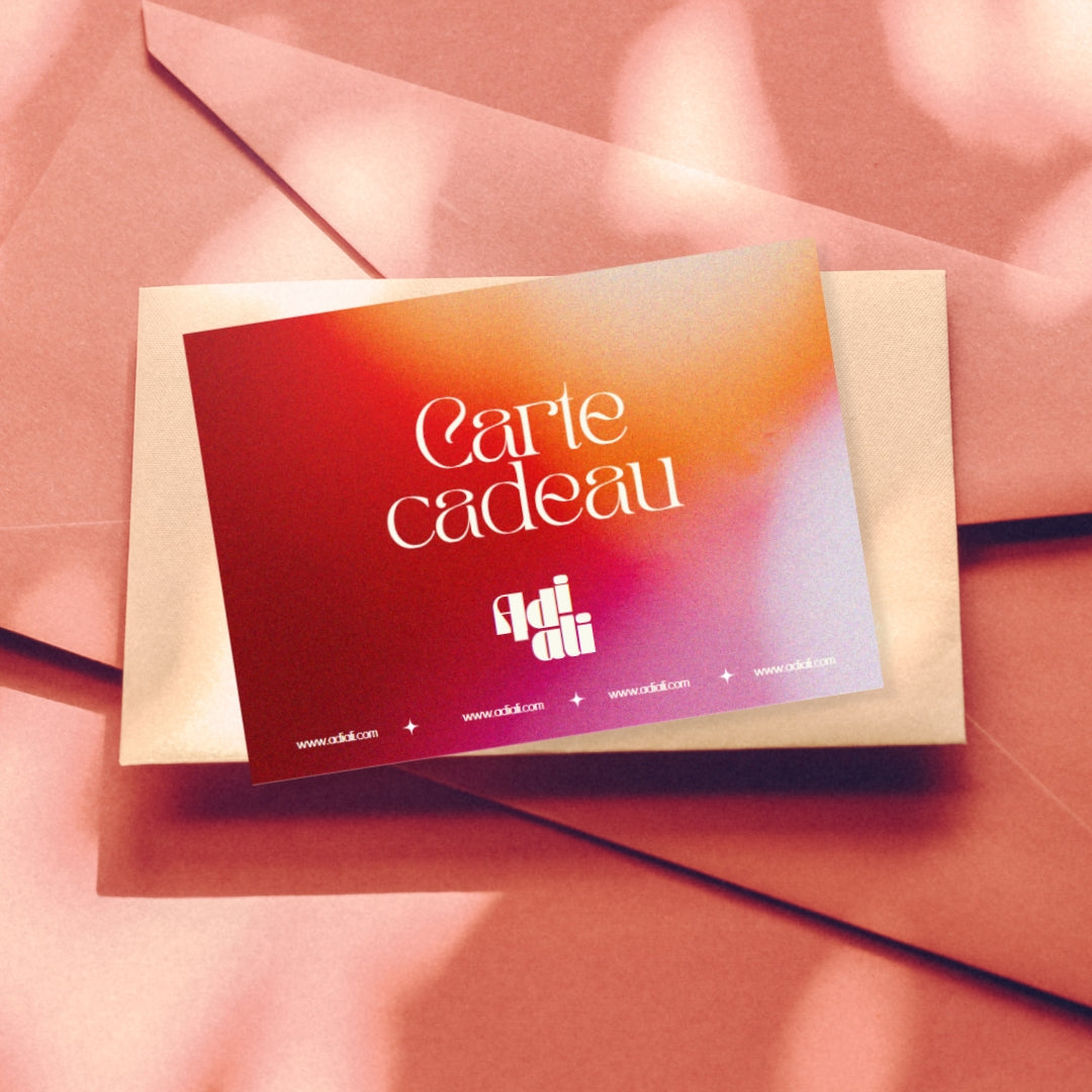 Carte cadeau Adiali